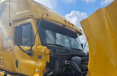 Truck windshield replacement — I-26 construction debris is a leading cause of damage for Ladson commuters